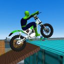 Superhero Bike Racing Mega Ramps: Bike Stunt