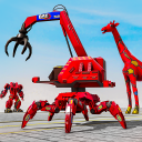 3D Crane Robot Transformation