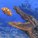 Angry Crocodile Wild Attack