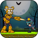 Angry Ted War Soldier Shooting