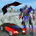 Bat Robot Car Game – Tornado Robot moto bike game