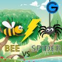 Bee vs Spiders: Tap Tap to Fly & Jump | Flappy Bee