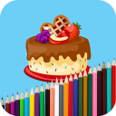 Birthday Cake Coloring Book