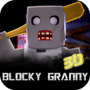 Blocky Granny Horror House 3D