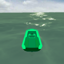 Boat game water boat simulator