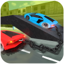 Chained Cars Racing Stunts