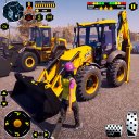 Construction Simulator Backhoe