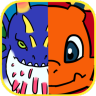 Dragon and Beasts Heroes Hit the Jumping Enemies Games