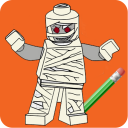 Draw monster on the phone