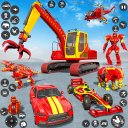 Excavator Robot War – Car Game