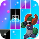 FNF vs Tricky Piano Tiles