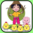Farm Vilage Coloring Book