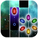 Glowing Rock Piano Tiles