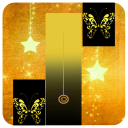 Gold Glitter ButterFly Piano Tiles 2018