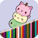 Kawaii Coloring Book