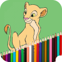 King Lion Coloring Book