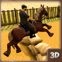 Mounted Jockey Horse Racing:Derby Competition 2017
