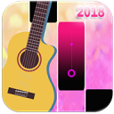 Pink Guitar Tiles 2018