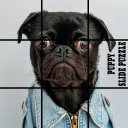 Puppy Dog Puzzle Slide – Sliding Tiles Game