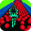 Robot 3D Color bump new ball 2019
