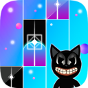 Scary Cartoon Cat Piano Tiles
