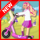 Sophia Scooter Ride