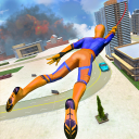 Spider Superhero : Super Rope Man Crime City