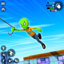 Stickman Rope Hero Gangster – Stickman Ice Hero 3D