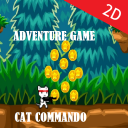Super Adventure Shooter 2D Cat Commando