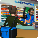Supermarket robbery grand city real gangster games