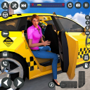 USA Taxi Car Driving: Car Game