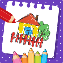 Unicorn Princess Coloring Book Games: Kids Games