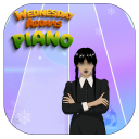 Wednesday Addams Piano Tiles