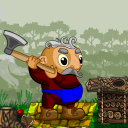 Woodcutter adventures in the forest