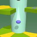 crazy jump:helix ball game